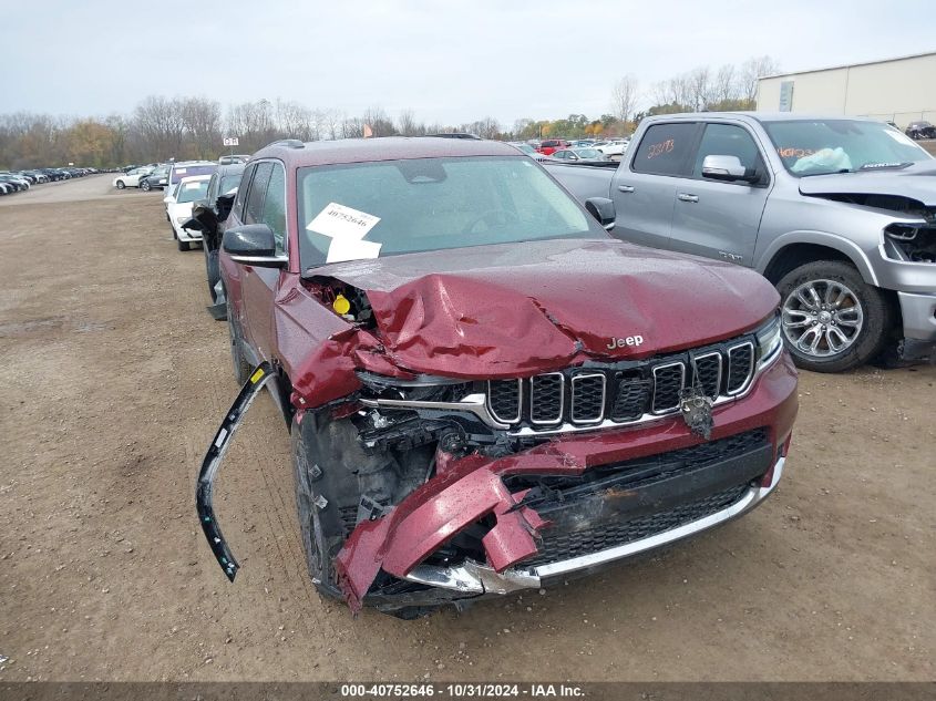 2021 Jeep Grand Cherokee L Limited 4X4 VIN: 1C4RJKBG8M8142677 Lot: 40752646