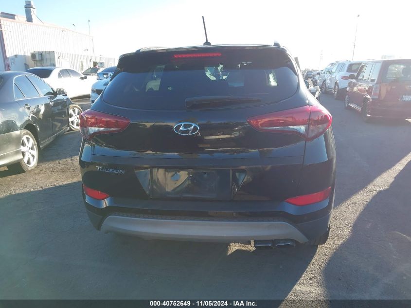 2017 Hyundai Tucson Value VIN: KM8J33A26HU577788 Lot: 40752649