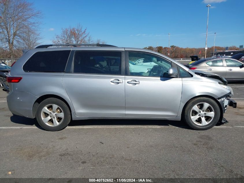 2015 Toyota Sienna Le 8 Passenger VIN: 5TDKK3DC0FS645438 Lot: 40752652