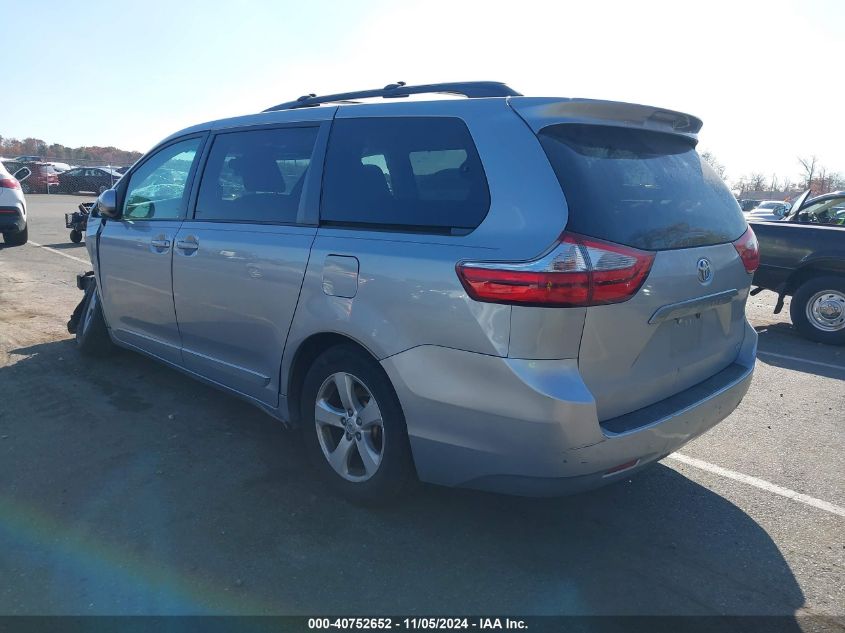 2015 Toyota Sienna Le 8 Passenger VIN: 5TDKK3DC0FS645438 Lot: 40752652