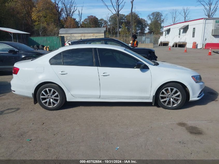 2015 Volkswagen Jetta 1.8T Se VIN: 3VWD17AJXFM212180 Lot: 40752654