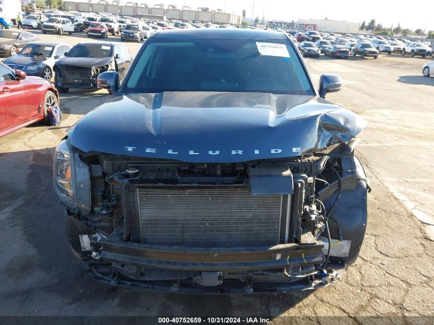 2022 Kia Telluride Lx VIN: 5XYP2DHC6NG252982 Lot: 40752659