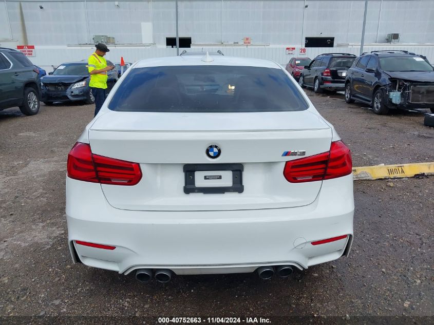 2017 BMW M3 VIN: WBS8M9C51H5G42465 Lot: 40752663