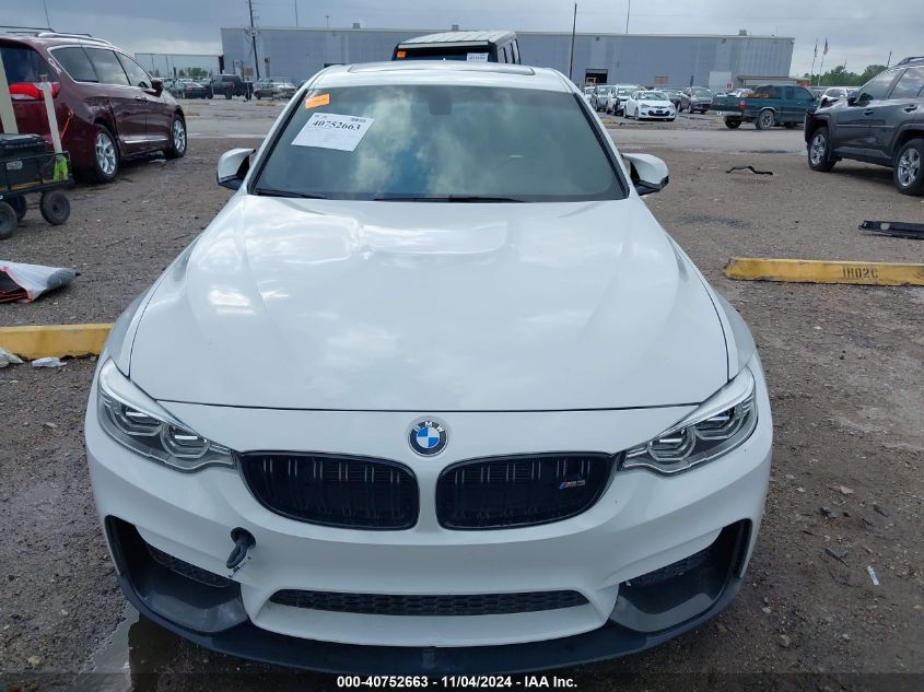 2017 BMW M3 VIN: WBS8M9C51H5G42465 Lot: 40752663