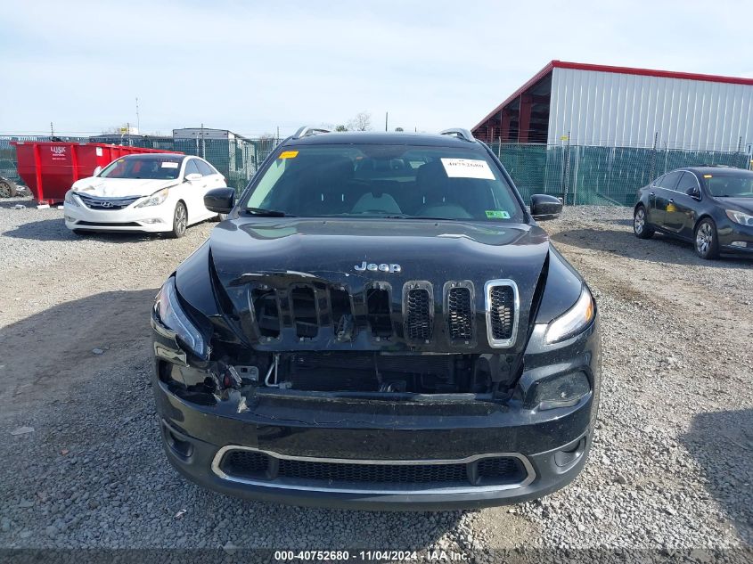 2017 Jeep Cherokee Limited VIN: 1C4PJMDB8HW505596 Lot: 40752680