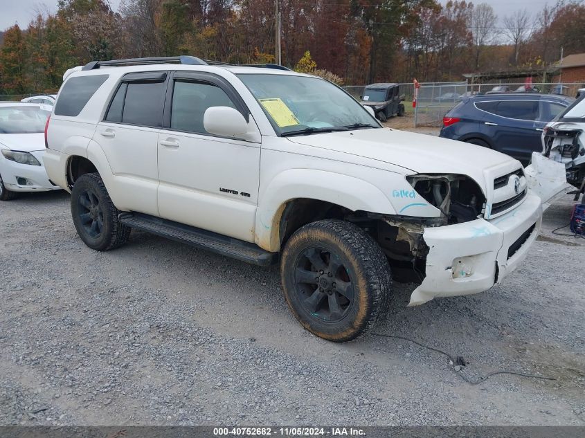 2008 Toyota 4Runner Limited V8 VIN: JTEBT17R88K004965 Lot: 40752682