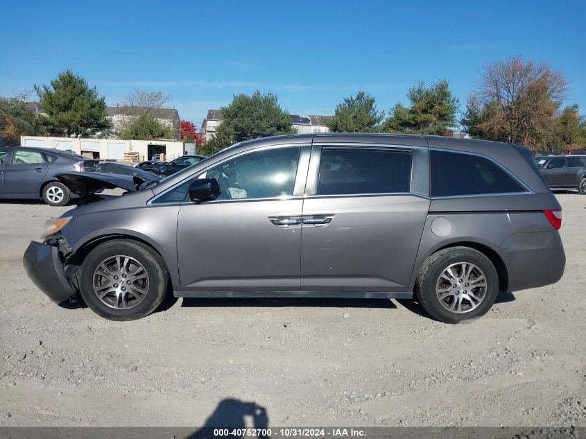 2012 Honda Odyssey Ex-L VIN: 5FNRL5H61CB042462 Lot: 40752700