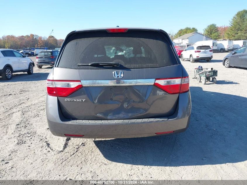 2012 Honda Odyssey Ex-L VIN: 5FNRL5H61CB042462 Lot: 40752700