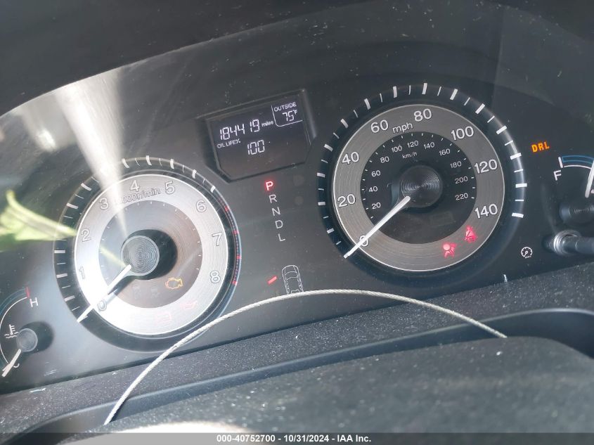 2012 Honda Odyssey Ex-L VIN: 5FNRL5H61CB042462 Lot: 40752700