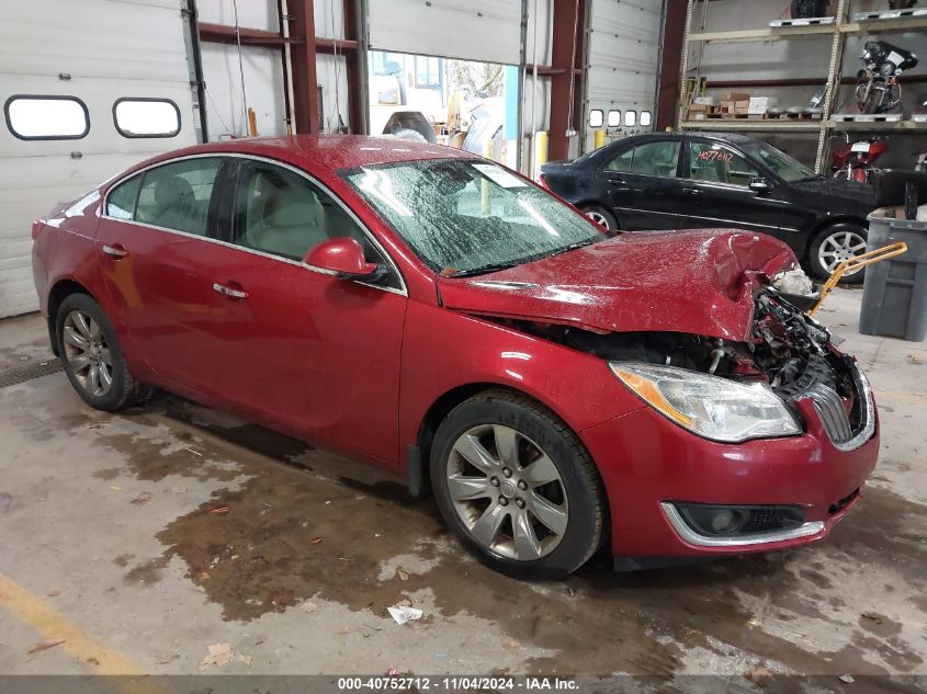 2014 Buick Regal Turbo Premium I VIN: 2G4GP5EX6E9236335 Lot: 40752712