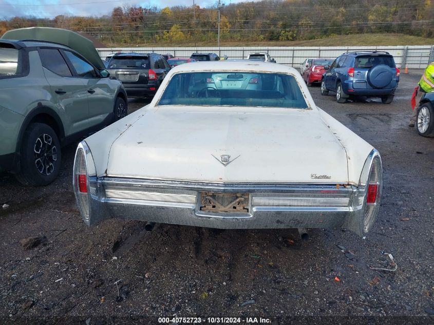 1968 Cadillac Deville VIN: L8217143 Lot: 40752723