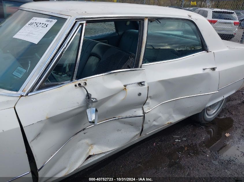 1968 Cadillac Deville VIN: L8217143 Lot: 40752723