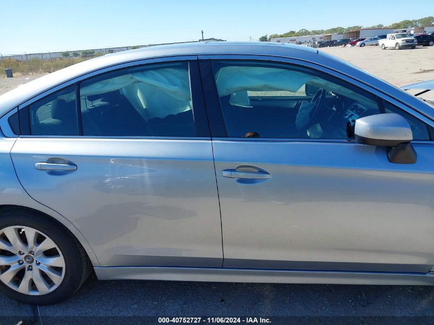 2015 Subaru Legacy 2.5I Premium VIN: 4S3BNBD69F3029945 Lot: 40752727