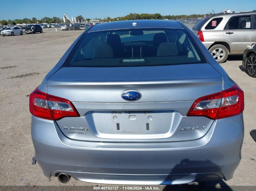 2015 Subaru Legacy 2.5I Premium VIN: 4S3BNBD69F3029945 Lot: 40752727