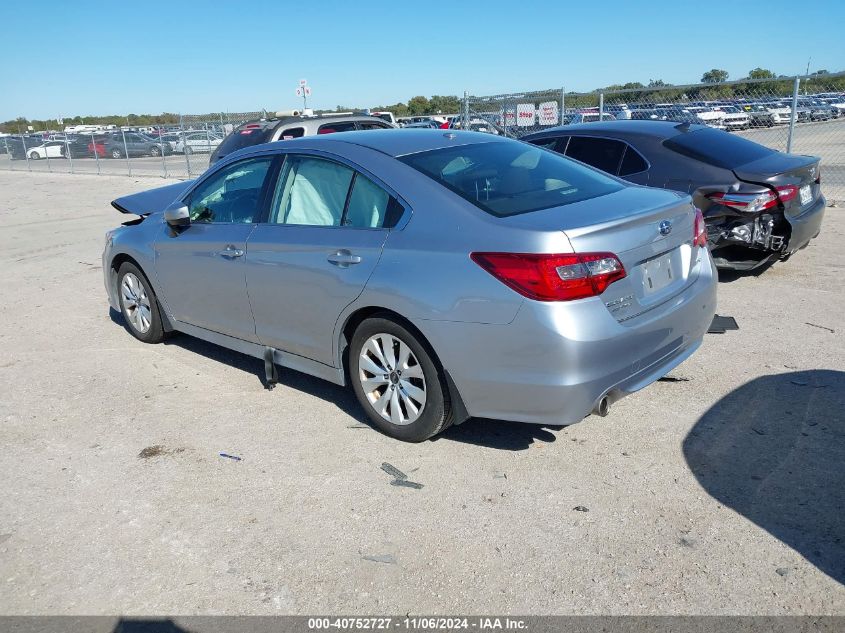 VIN 4S3BNBD69F3029945 2015 Subaru Legacy, 2.5I Premium no.3