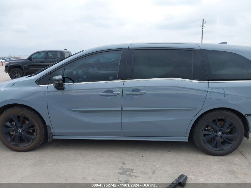 2023 Honda Odyssey Sport VIN: 5FNRL6H7XPB016253 Lot: 40752742