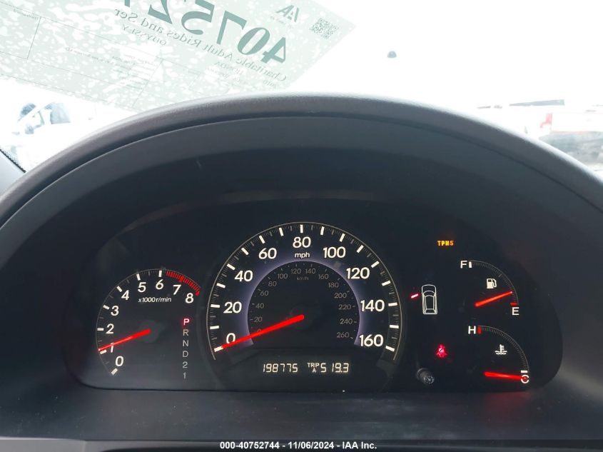 2010 Honda Odyssey Ex-L VIN: 5FNRL3H63AB028466 Lot: 40752744