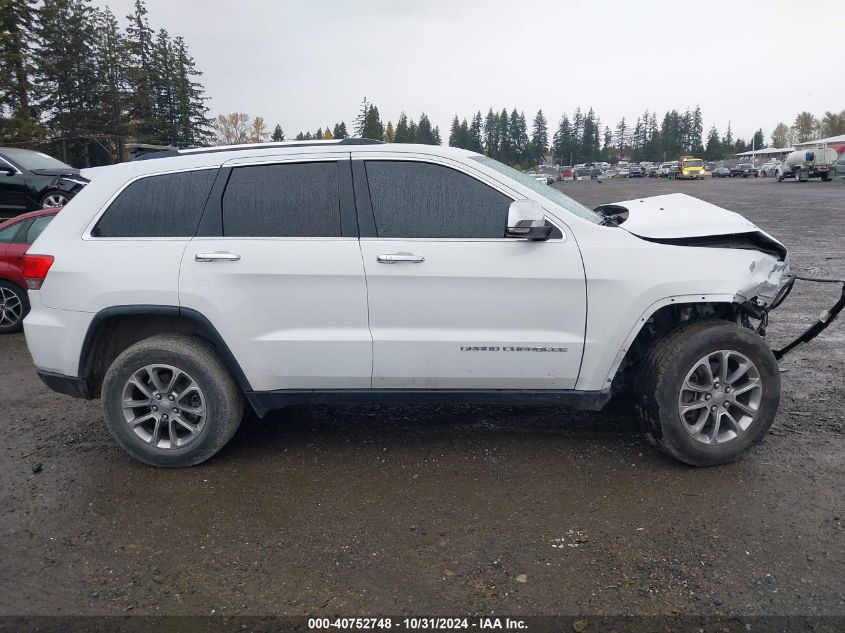 2016 Jeep Grand Cherokee Limited VIN: 1C4RJFBG6GC399667 Lot: 40752748