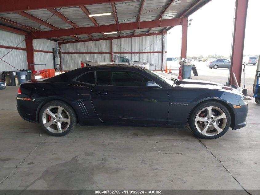 2014 Chevrolet Camaro 2Ls VIN: 2G1FA1E36E9124585 Lot: 40752759