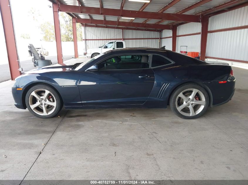 2014 Chevrolet Camaro 2Ls VIN: 2G1FA1E36E9124585 Lot: 40752759