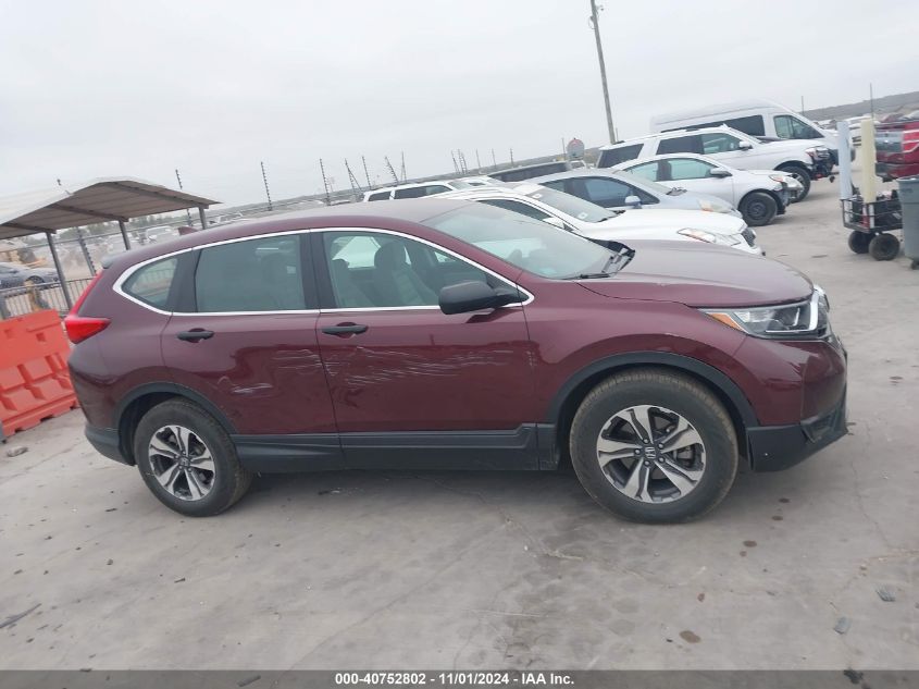 2018 HONDA CR-V LX - 2HKRW5H37JH421137