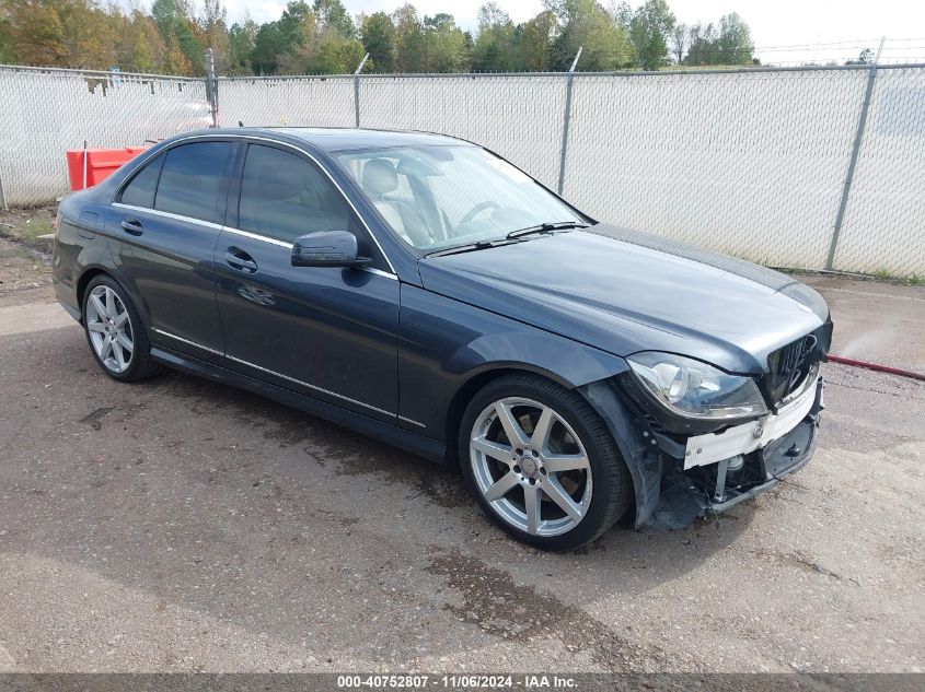 VIN WDDGF8AB1EG243462 2014 Mercedes-Benz C 300, C 3... no.1