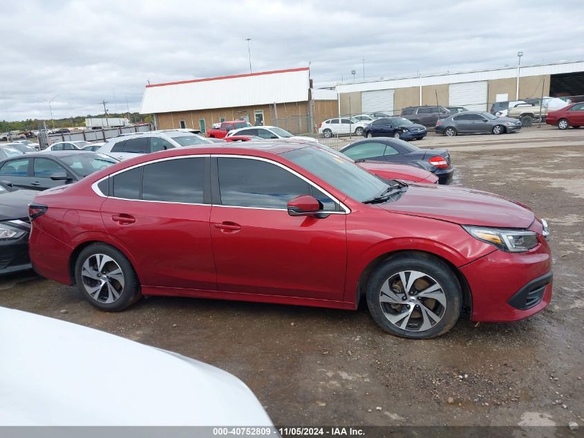 2021 Subaru Legacy Premium VIN: 4S3BWAF60M3012579 Lot: 40752809