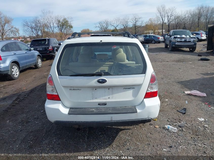 2007 Subaru Forester 2.5X VIN: JF1SG63617H709111 Lot: 40752814