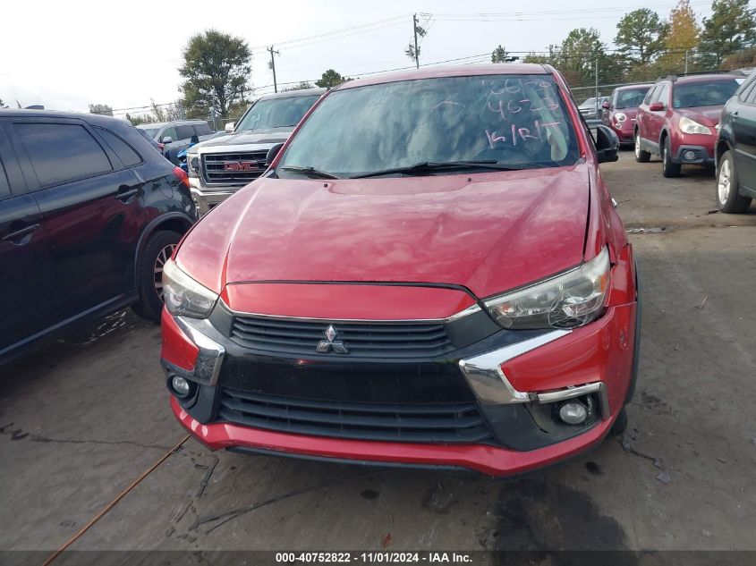 2017 Mitsubishi Outlander Sport 2.0 Le VIN: JA4AP3AU6HZ034626 Lot: 40752822