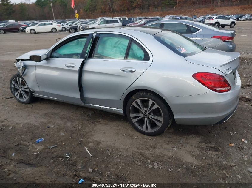 2018 Mercedes-Benz C 300 4Matic VIN: WDDWF4KB3JR324402 Lot: 40752824