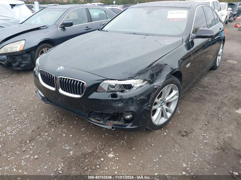 2016 BMW 535I VIN: WBA5B1C56GG550993 Lot: 40752836