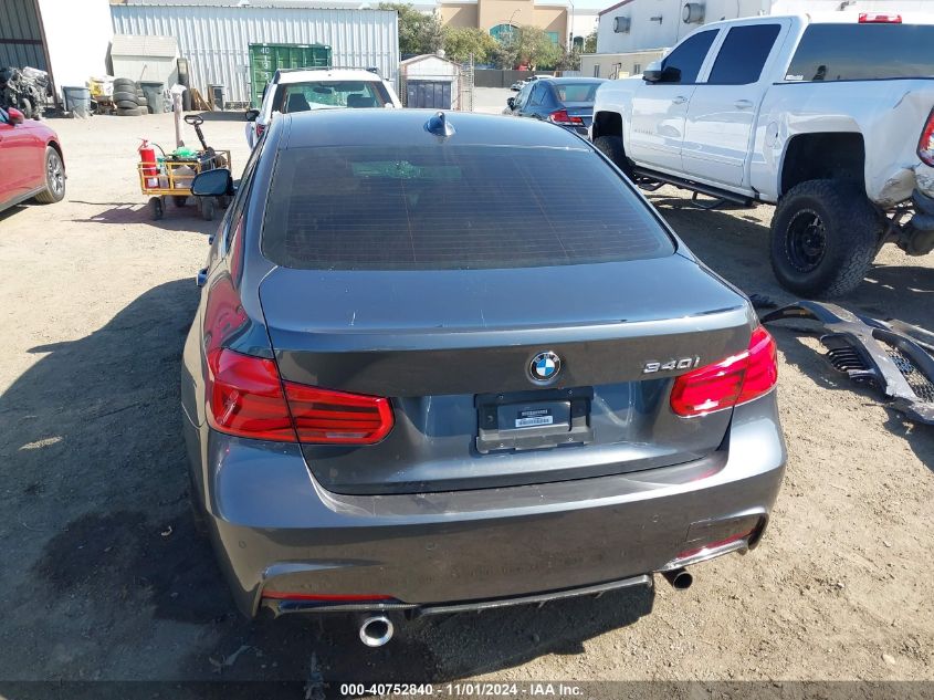 2018 BMW 340I VIN: WBA8B3C52JK843061 Lot: 40752840