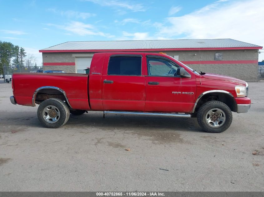 2006 Dodge Ram 2500 Slt VIN: 3D7KS29C46G196871 Lot: 40752865