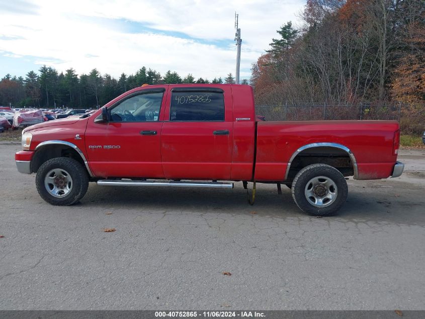 2006 Dodge Ram 2500 Slt VIN: 3D7KS29C46G196871 Lot: 40752865