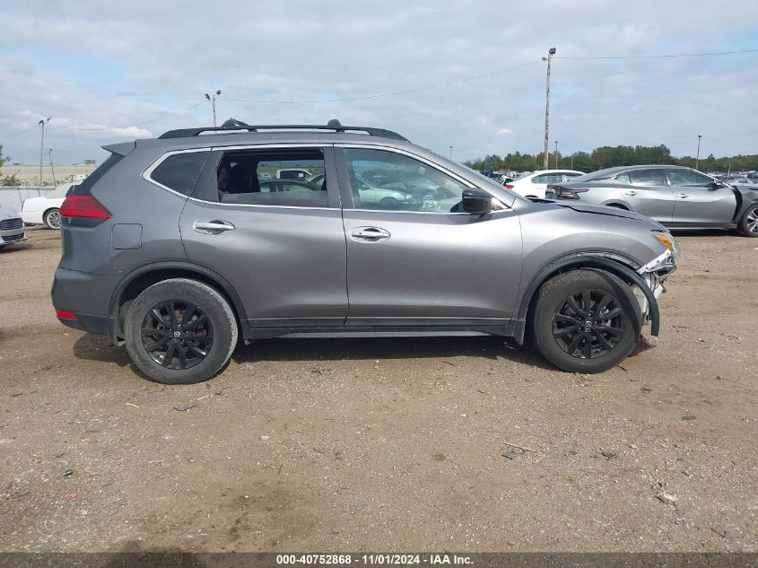 2017 Nissan Rogue Sv VIN: 5N1AT2MT3HC812720 Lot: 40752868