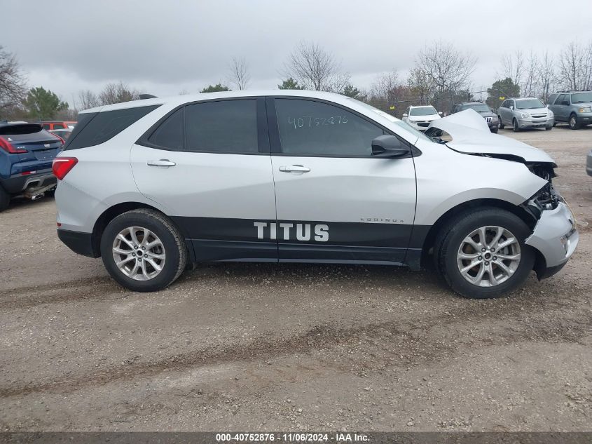 2018 Chevrolet Equinox Ls VIN: 2GNAXHEV9J6274235 Lot: 40752876