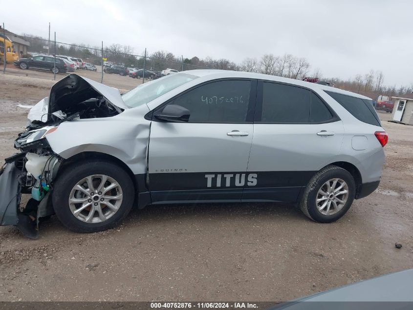 2018 Chevrolet Equinox Ls VIN: 2GNAXHEV9J6274235 Lot: 40752876