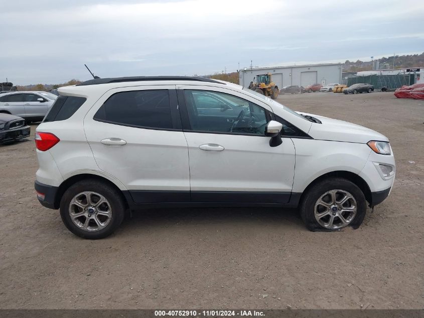 2018 Ford Ecosport Se VIN: MAJ6P1UL0JC166136 Lot: 40752910