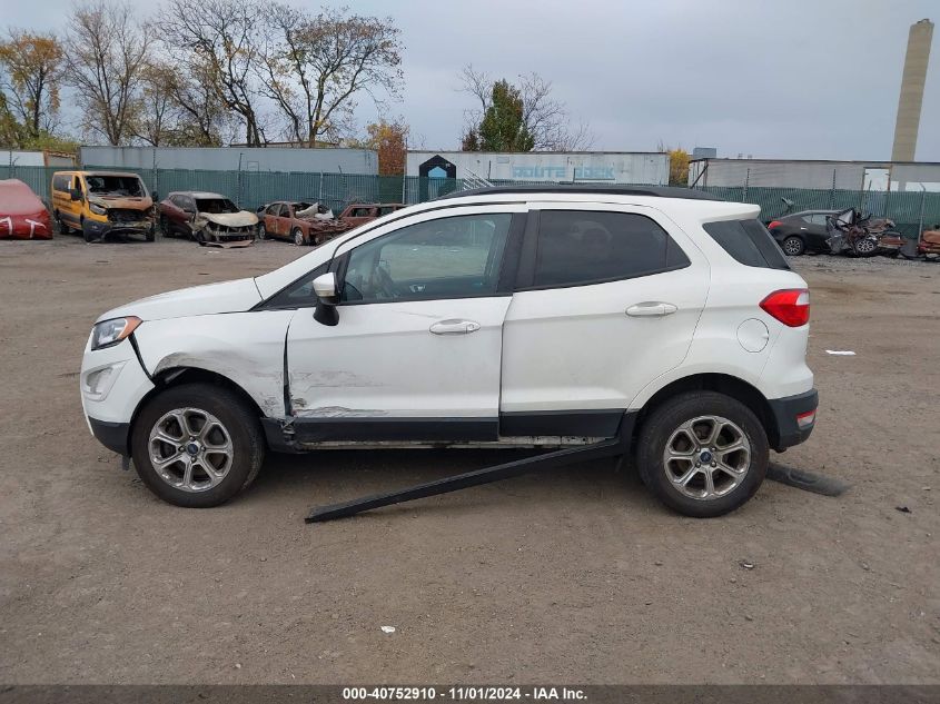 2018 Ford Ecosport Se VIN: MAJ6P1UL0JC166136 Lot: 40752910