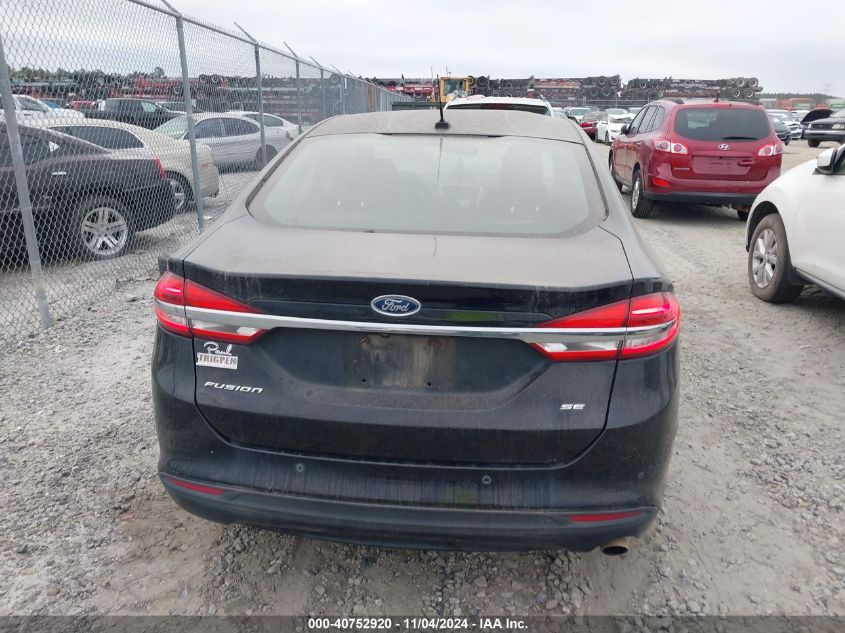 2018 Ford Fusion Se VIN: 3FA6P0HD7JR229361 Lot: 40752920