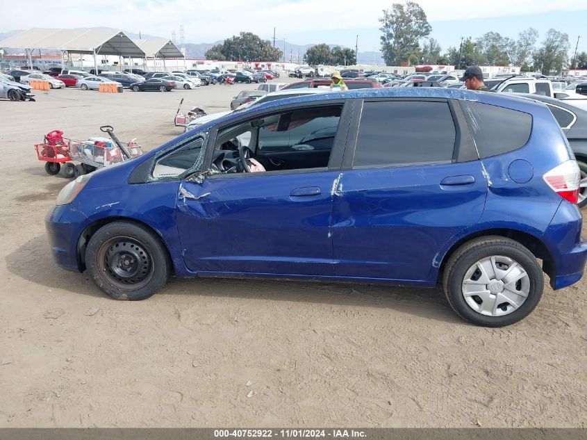 2012 Honda Fit VIN: JHMGE8G3XCC000040 Lot: 40752922