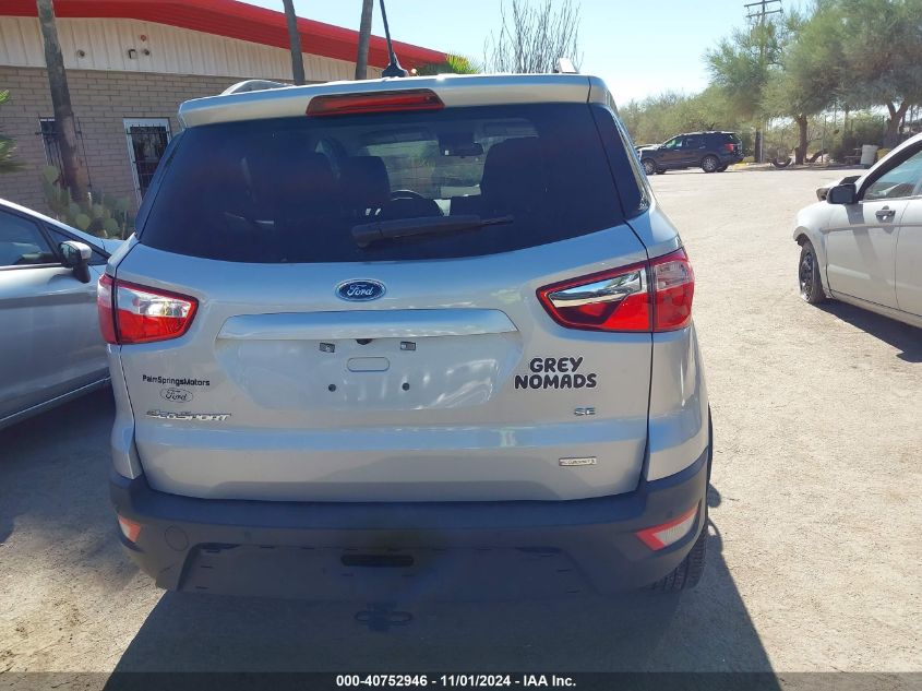 VIN MAJ3S2GE3LC316182 2020 FORD ECOSPORT SE