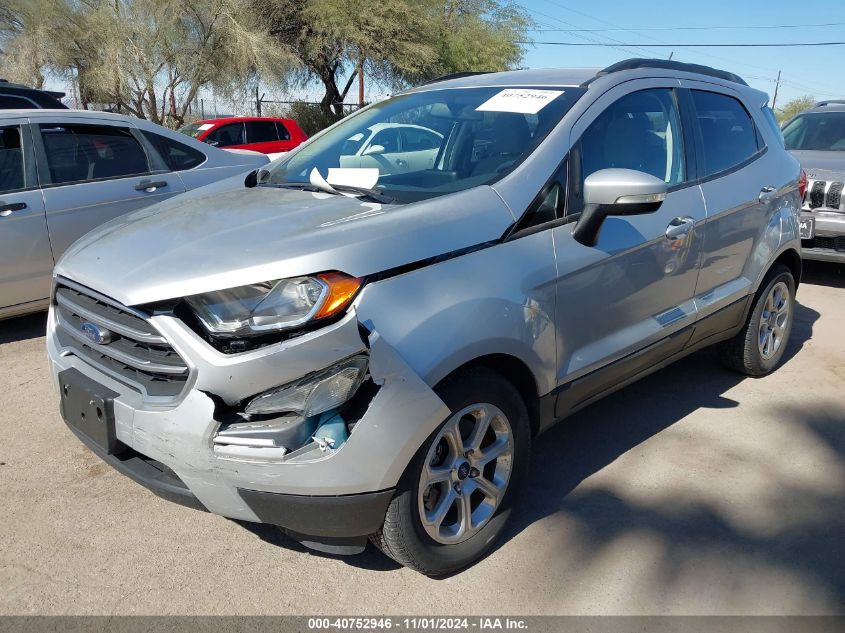 2020 Ford Ecosport Se VIN: MAJ3S2GE3LC316182 Lot: 40752946