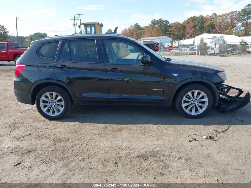 2014 BMW X3 xDrive28I VIN: 5UXWX9C50E0D22664 Lot: 40752949