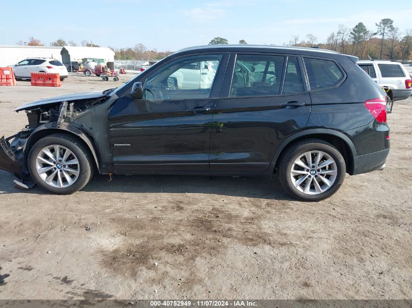 2014 BMW X3 xDrive28I VIN: 5UXWX9C50E0D22664 Lot: 40752949