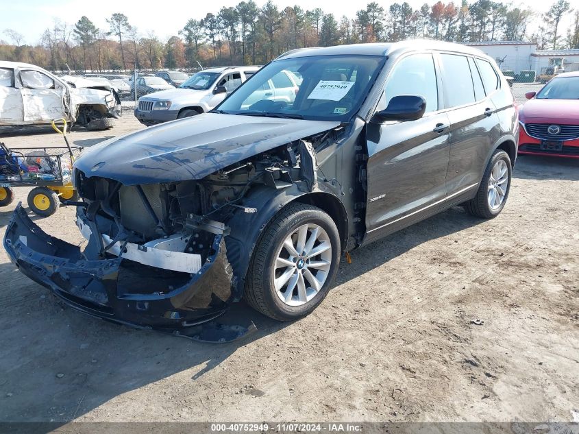 VIN 5UXWX9C50E0D22664 2014 BMW X3, Xdrive28I no.2