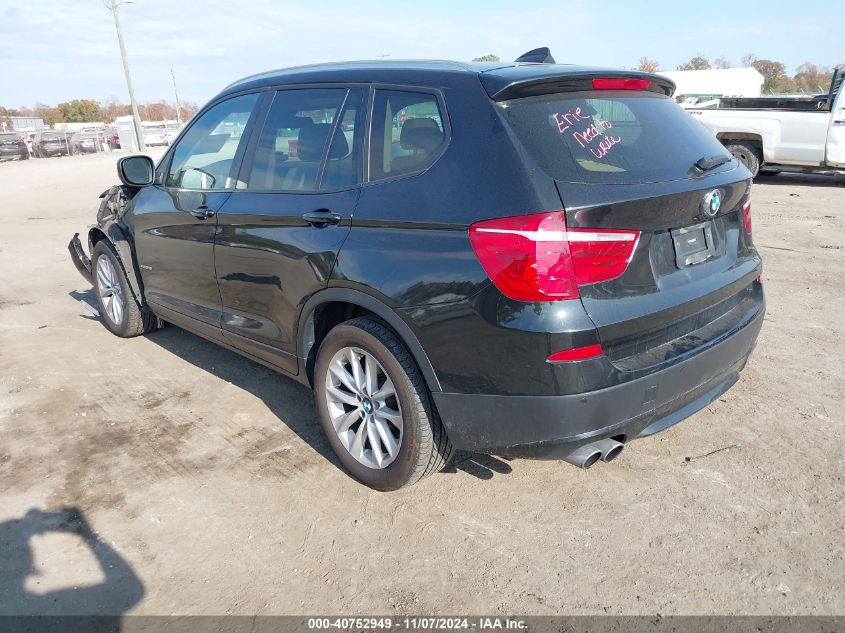 VIN 5UXWX9C50E0D22664 2014 BMW X3, Xdrive28I no.3