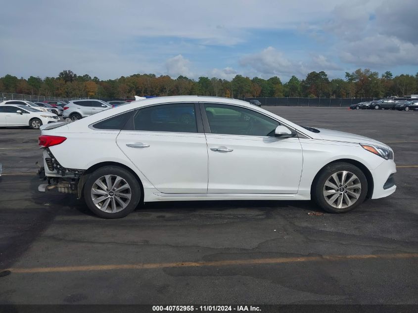 2017 Hyundai Sonata Sport VIN: 5NPE34AF7HH490264 Lot: 40752955