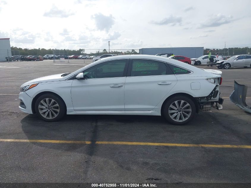 2017 Hyundai Sonata Sport VIN: 5NPE34AF7HH490264 Lot: 40752955