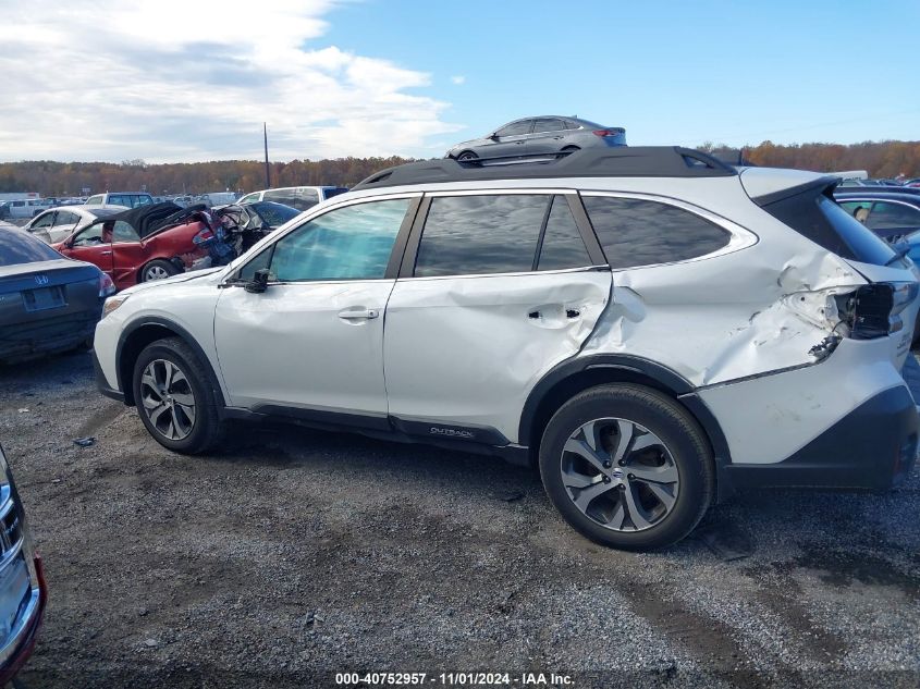 2022 Subaru Outback Limited VIN: 4S4BTANC5N3161325 Lot: 40752957